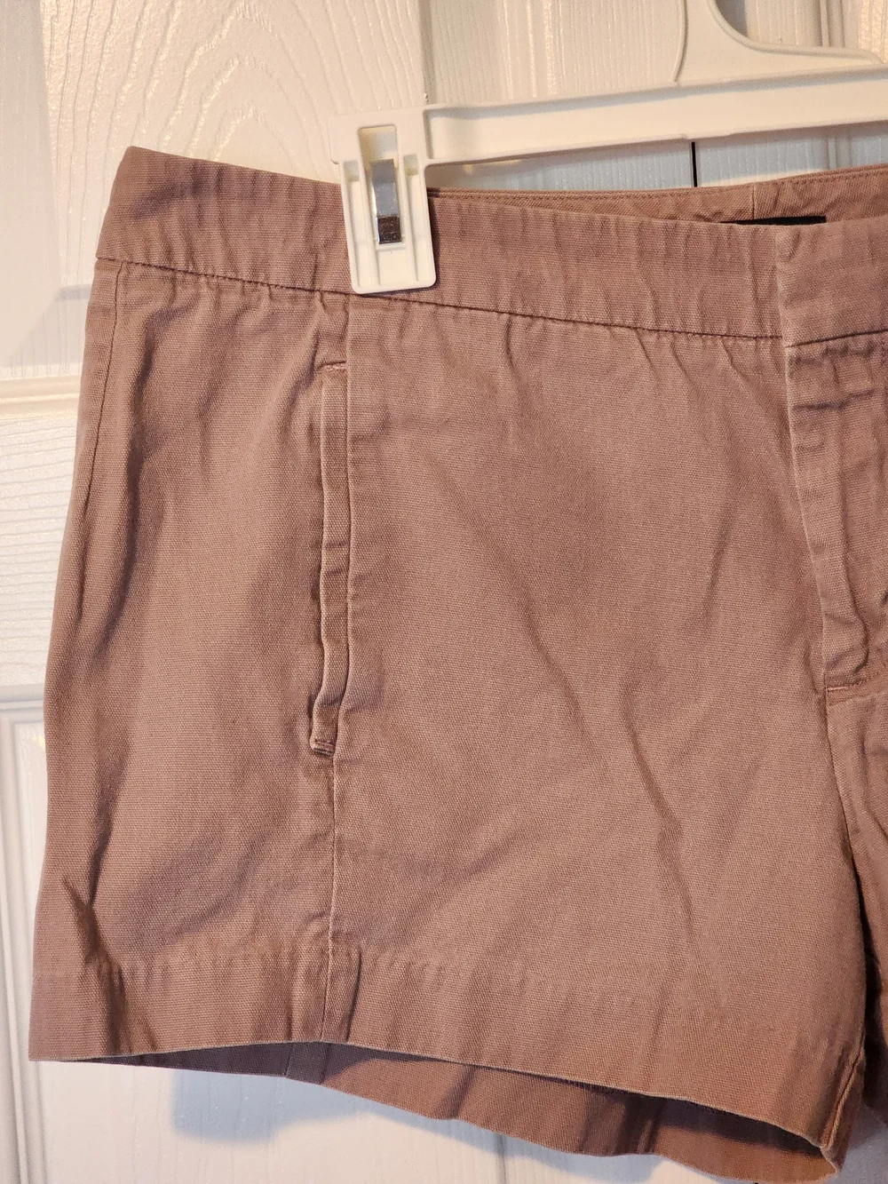 GAP Mauve/ Lilac Cotton City Shorts Size 10 - Picture 6 of 13
